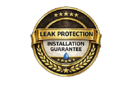 Leak protection installation guarantee seal